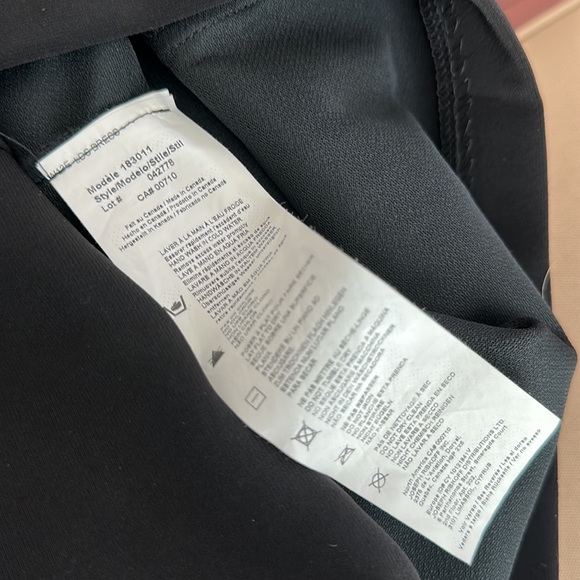 ⭐️SALE⭐️ Joseph Ribkoff Black Off Shoulder Bell Sleeve Dress EUC - Picture 11 of 15